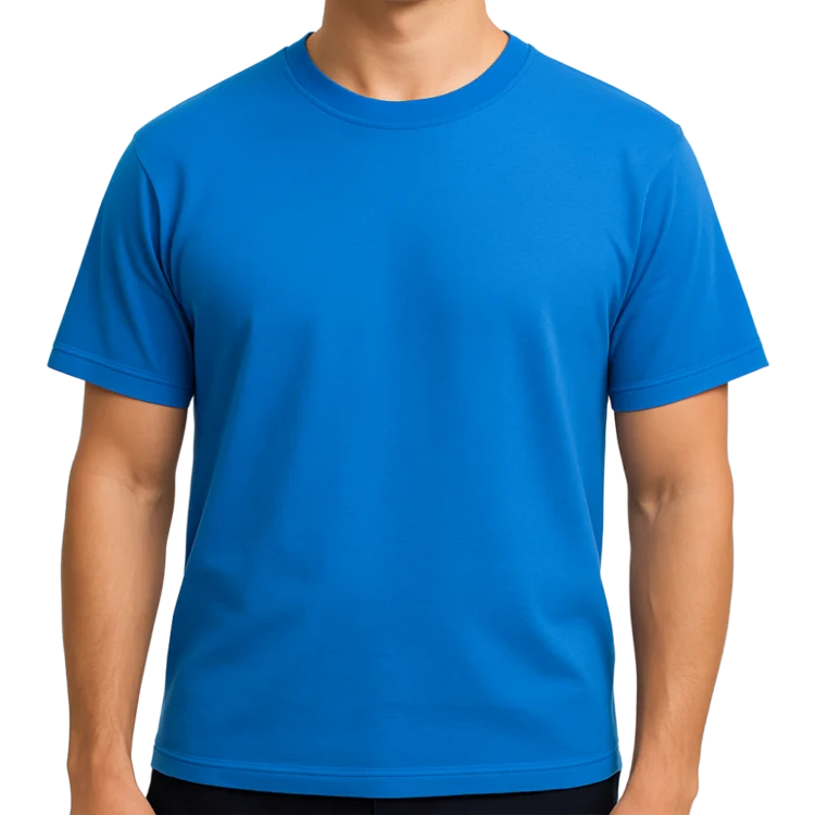 Men’s Classic Crew Neck T-Shirt – Royal Blue 3 (Copy)